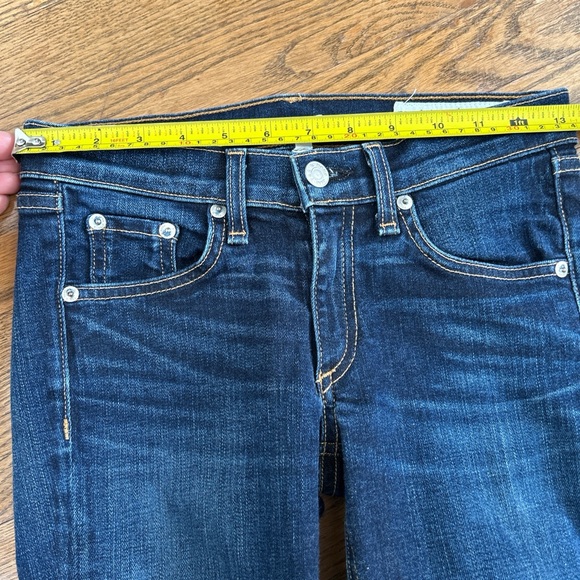 Rag & bone dark wash skinny jeans women’s denim size 24 denim - Picture 4 of 5